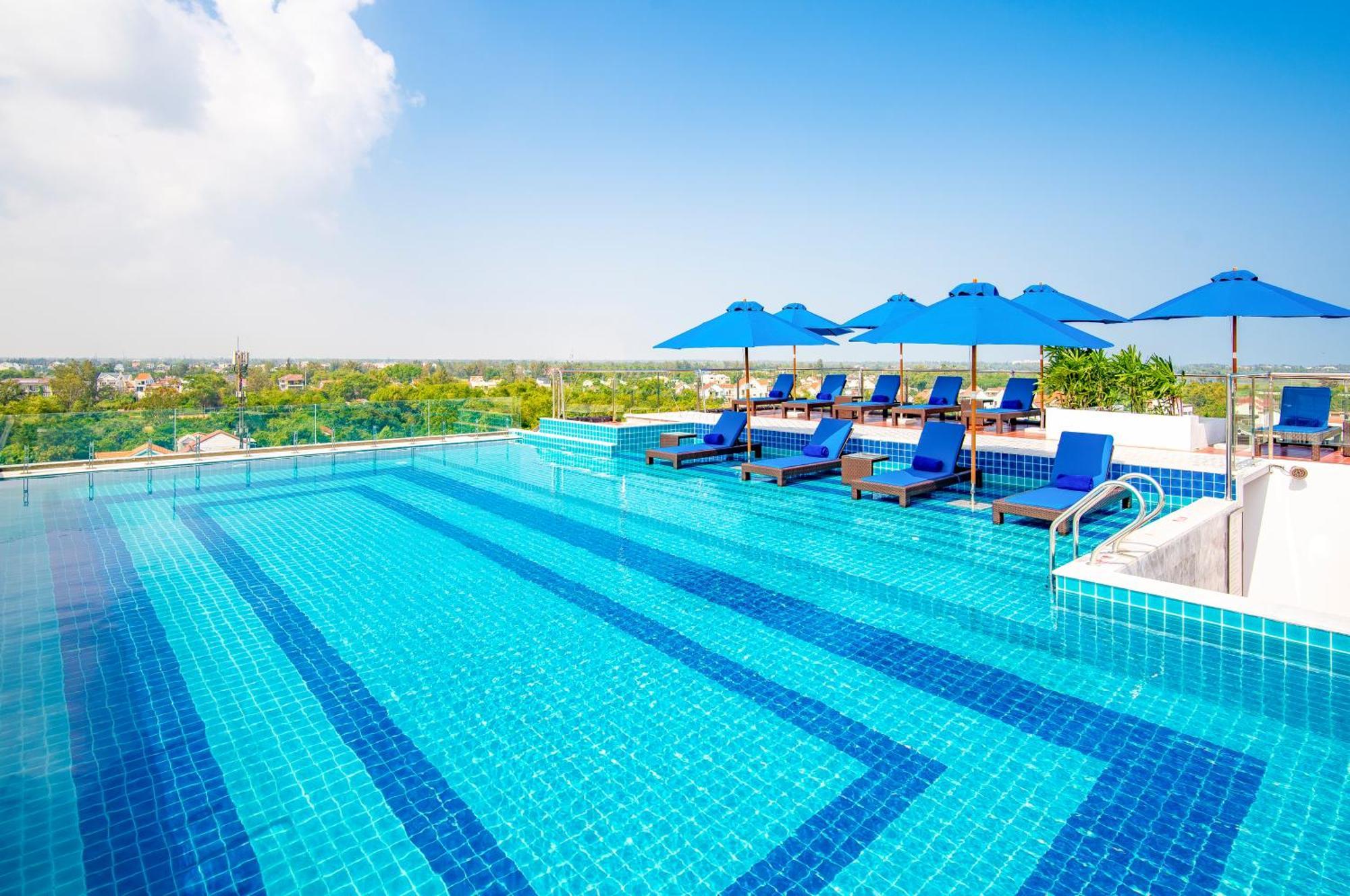 Qualia De Hotel Hoi An - Rooftop Bar City View Dış mekan fotoğraf