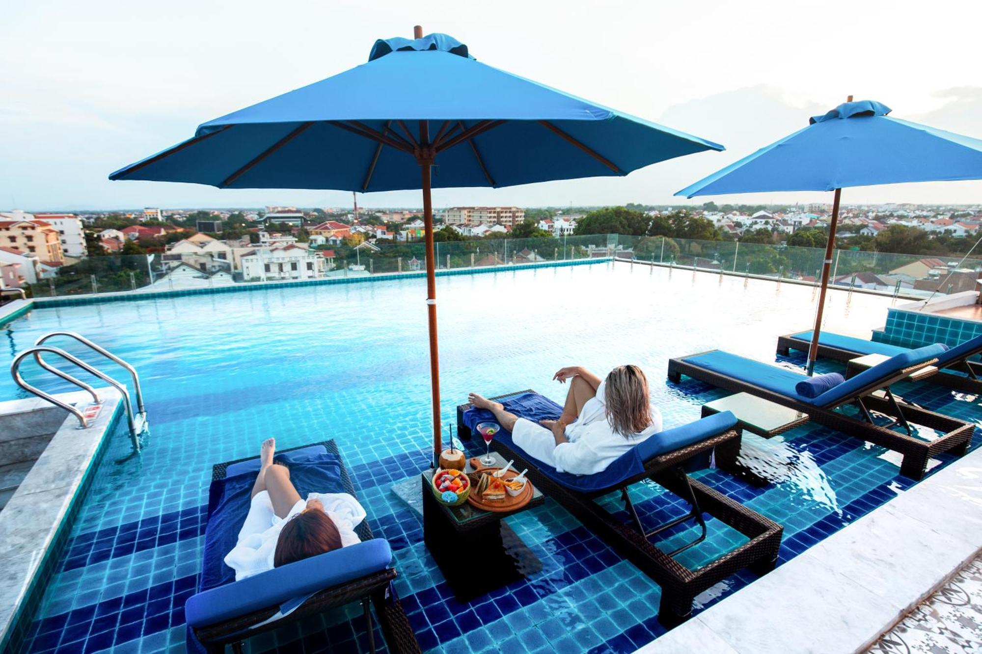 Qualia De Hotel Hoi An - Rooftop Bar City View Dış mekan fotoğraf