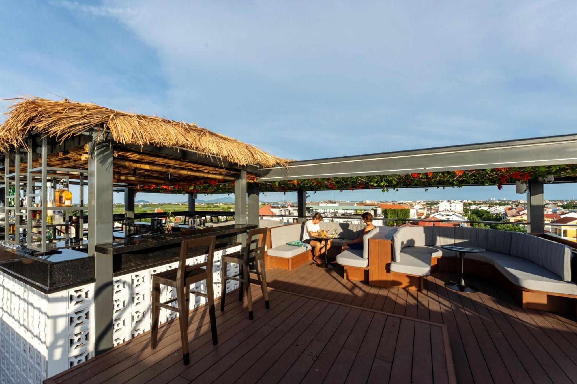 Qualia De Hotel Hoi An - Rooftop Bar City View Dış mekan fotoğraf