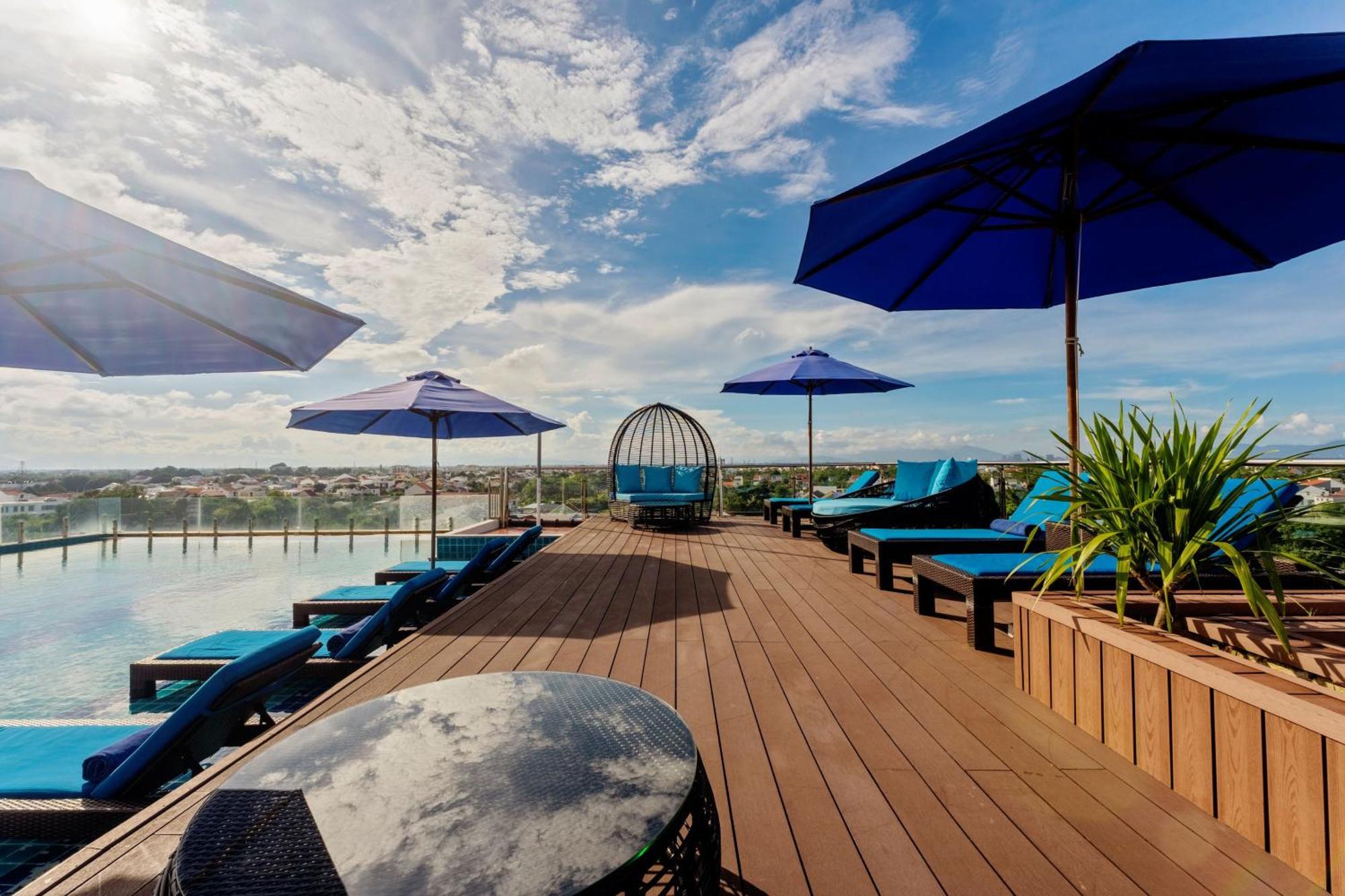 Qualia De Hotel Hoi An - Rooftop Bar City View Dış mekan fotoğraf